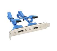InLine - Panneau SATA interne vers externe - Serial ATA 150/300 - eSATA pour SATA - 30 cm
