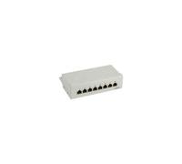 InLine - Patch Panel - 8 Ports - Beige (76208A)