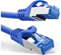 InLine® Patchkabel, Cat.6A, S/FTP, TPE (LSZH), CCA, bleu, 1,5m