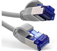 InLine® Patchkabel Slim, Cat.6A, S/FTP, TPE (LSZH) flexibel, PoE, grau, 20m (74920)