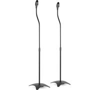 InLine® pied de haut-parleur télescopique 68-110cm, 2 pièces, noir