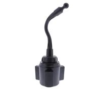 InLine Pied Porte-gobelet pour Support de Voiture - Adaptateur Universel pour Porte-gobelet (diamètre 65-103 mm) - Col de Cygne Flexible - Fixation Stable du Smartphone dans la Voiture - 23156P