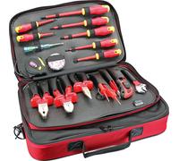 InLine® Pochette à outils électrique professionnelle, 18 pièces