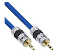 InLine Premium - Câble audio - mini-phone stereo 3.5 mm mâle pour mini-phone stereo 3.5 mm mâle - 15 m - double blindage