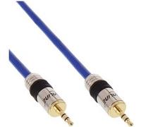 InLine Premium - Câble audio - mini-phone stereo 3.5 mm mâle pour mini-phone stereo 3.5 mm mâle - 5 m - double blindage G