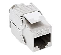 InLine Prise Keystone RJ45 / Insert LSA - SNAP-IN - Cat.6a - Forme étroite
