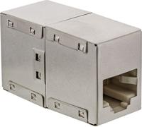 InLine® raccord de câble patch Cat.5e, 2x RJ45 femelle, blindé