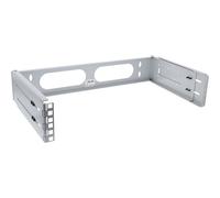 InLine® Rack 19" pour montage mural, 2UH, profondeur 24-40cm, gris