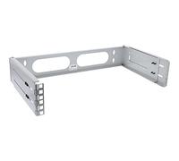 InLine Rack de 19" pour Montage Mural 2U, 24-40 cm de Profondeur, Gris