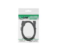 InLine - Rallonge de câble USB - USB (F) pour USB (M) - USB 2.0 - 1 m - noir