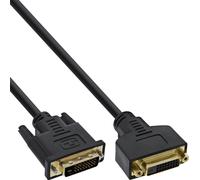 InLine® Rallonge DVI-D Premium, numérique 24+1 prise / prise femelle, Dual Link, 3m