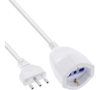 InLine® Rallonge électrique avec contact de protection ITALIEN prise L / prise F, 10m