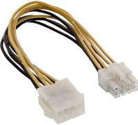InLine® Rallonge électrique interne, bloc d'alimentation vers carte mère 8 broches ST / BU, 0,20m