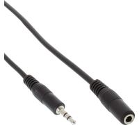 Rallonge jack,, 3,5mm jack mâle/fem. , stéréo, 1,5m