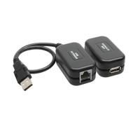 InLine® Rallonge USB, jusqu'à 60m via câble réseau RJ45 cat. 5e