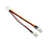 InLine - Répartiteur d'alimentation de ventilateur - alimentation interne - 3 broches (F) pour alimentation interne - 3 broches (M) - 10 cm