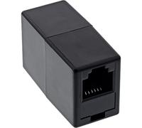InLine RJ12 F/F RJ12 RJ12 Noir Adaptateur et connecteur de câbles