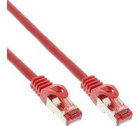 InLine S-STP/PiMF Câble RJ45 Cat.6 25m Red Câble de Réseau Rouge Cat6