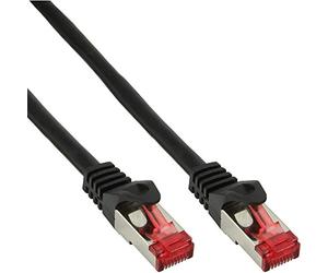 InLine S-STP/PIMF Cat.6 0.5m - Câble réseau (Cat6) Noir