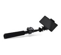 Selfie Stick 4 Pieds avec Mini Trépied en aluminium noir max. 0.75m