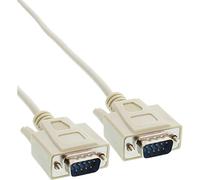 InLine Serial Cable DB9 M/M 5m 5m Male 9pin Sub D Male 9pin Sub D Gris câble Série - câbles Série