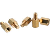 InLine® set de vis entretoise, pour cartes mères, métrique, 50 pcs