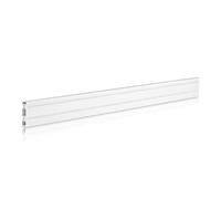 InLine Slatwall 23180A Fixation Murale pour système Slatwall Panneau en Aluminium pour Supports d'écran Blanc 1,2 m