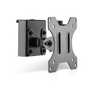 InLine Support Slatwall 23183A – Montage mural/sur table – Écran 13–27" VESA 75/100 mm Noir