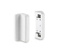 InLine® Slatwall Lot de 2 équerres de Fixation pour Panneau Mural Blanc