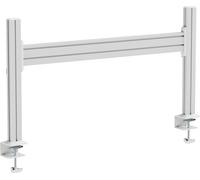 InLine® Slatwall support de table, panneau aluminium 1m incl. 2 supports 0,43m