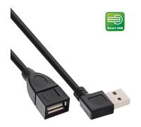 InLine câble USB A mâle / A femelle 0,2 m USB 2.0 Noir