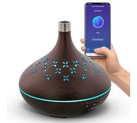 InLine SmartHome 40154 Diffuseur aromatique à ultrasons pour éclairage d'ambiance Compatible Google Home et Amazon Alexa 400 ml