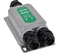 Inline Splitter PoE++ Extérieur 12V DC 60W 1Gb/s IP67 IK10 | Entrée PoE 95 W, sortie CC 12 V, 5 A, 10/100/1000 Mb/s, 1 sortie de données RJ45