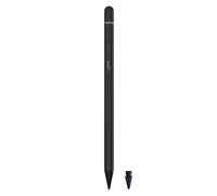 InLine® Stylet 55468S pour Apple iPad 2018-2025, Pencil 2ème génération, Reconnaissance de l'inclinaison et de la Paume, Batterie USB-C, pour Apple iPad 2025/Air 11"/Air 13" Noir