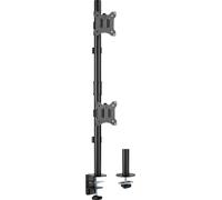 InLine® support de table, pour 2x écran LCD/LED jusqu'à 81cm (32"), max. 9kg