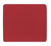InLine Tapis de souris 55455R - Rouge uni, mousse, universel, 250 x 220 mm