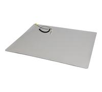 InLine Tapis de Travail Antistatique 50 x 60 cm, Protection ESD, Surface PVC Conductrice, câble spiralé avec Pince Crocodile, pour travaux électroniques 55553M