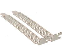 InLine® Tôle de slot perforée, pack de 2