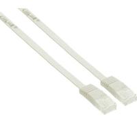 InLine Câble patch plat UTP Cat. 6 15 m Gris