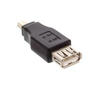 InLine USB 2.0 AF/mini-5pM - adaptateur pour Câble (USB 2.0-A F, mini-5p USB 2.0 M, Mâle/femelle) noir