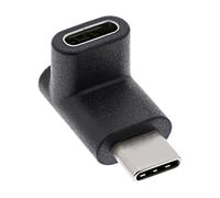InLine USB 3.1 Adapter, Typ C Stecker an C Buchse, Oben/unten gewinkelt (Gen.2)