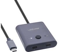 InLine® USB-C Switch, commutateur bidirectionnel, 10Gb/s, 100W