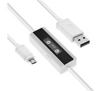 USB Smart Control, Multimètre, contrôle de charge, câble USB A à Micro-B avec écran, 1 m