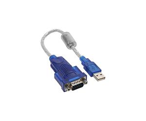 InLine USB zu Seriell Adapterkabel Premium - Stecker A an 9pol Sub D Stecker 1 pièce