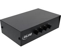 INLINE - Video/Audio-Schalter - 4 x Composite Video/Audio - Desktop