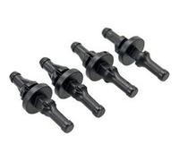 InLine Vis antibruit 36201I - Noir (pack de 4) - accessoire de refroidissement