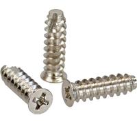 InLine® vis pour ventilateur, 5x16mm, argenté 50er Pack