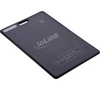 InLine® Wallet Finder, carte intelligente pour le porte-monnaie, recharge Qi,100mAh, IPX5