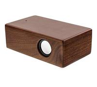 InLine woodbrick en Bois de Noyer véritable-Amplifier Le Son