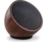 InLine® woodwoom, Mini Bluetooth Haut-parleur en bois de noyer, 52mm